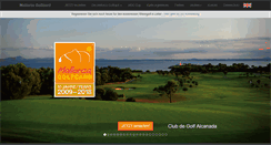 Desktop Screenshot of mallorca-golfcard.de